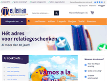 Tablet Screenshot of meulemangifts.nl